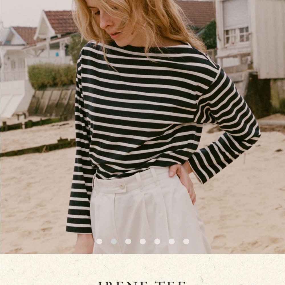 Doen Irene Tee - Brenton Striped